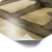 "Strumpfs at the Chimney" von W Heath Robinson Fotodruck (Ecke)