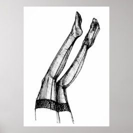 Strumpfs Fashion Sketch Poster