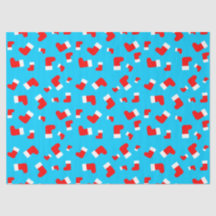 Strumpfs Muster Weihnachtsfeiertag Festlicher Spaß