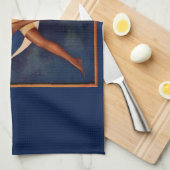 Strumpfwaren und schöne Frauen auf dem Mond der 19 Küchentuch (Viertel Falte)