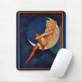Strumpfwaren und schöne Frauen auf dem Mond der 19 Mousepad (Mit Mouse)