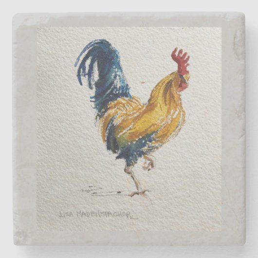 Struroster-Untersetzer Steinuntersetzer (Vorderseite)