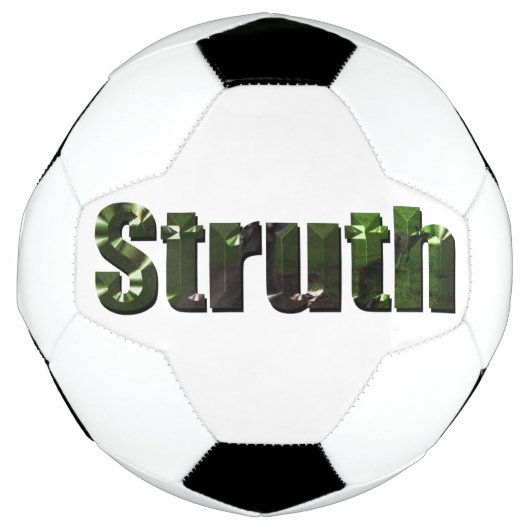 Struth! Aussie Slang Word, Fußball (Vorderseite)