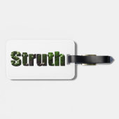 Struth! Aussie Slang Word, Gepäckanhänger (Rückseite horizontal)