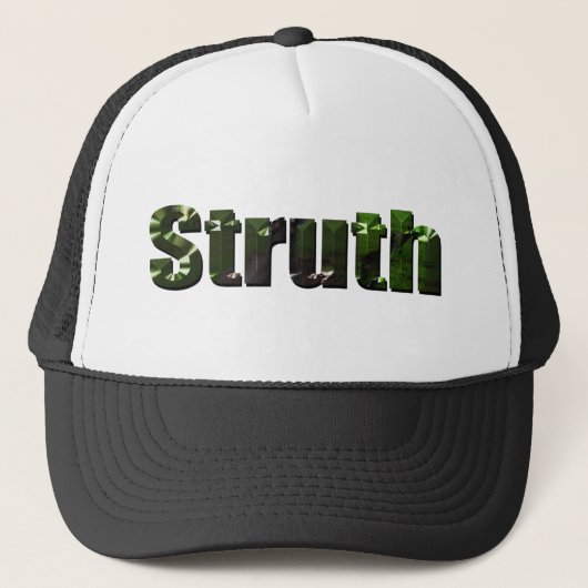 Struth! Aussie Slang Word, Truckerkappe (Vorderseite)