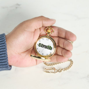 Struth ! Aussie Slang Wort, Taschenuhr Armbanduhr