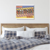 Struthers, Ohio - Große Buchstabenszenen Leinwanddruck (Insitu (Schlafzimmer))