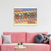 Struthers, Ohio - Große Buchstabenszenen Leinwanddruck (Insitu (Wohnzimmer))
