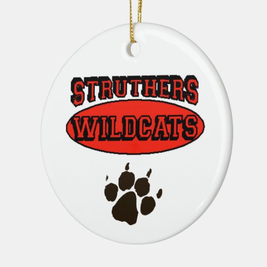 Struthers Wildkatzen Keramik Ornament (Links)