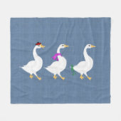 Struttin' Fleece Blanket (Vorderseite (Horizontal))