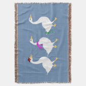 Struttin' Throw Blanket Decke (Vorderseite Vertikal)