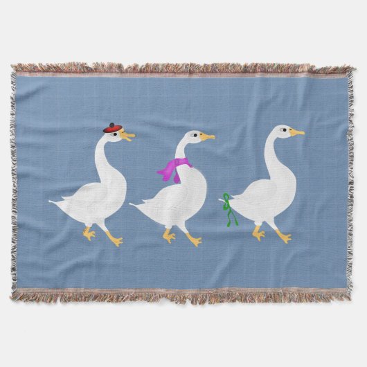Struttin' Throw Blanket Decke (Vorderseite)