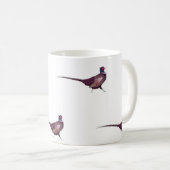 Strutting Pheasant Kaffeetasse (VorderseiteRechts)