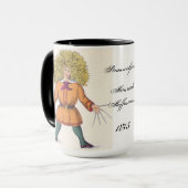 Struwwelpeter ~ Heinrich Hoffmann ~ 1845 Tasse (Vorderseite Links)