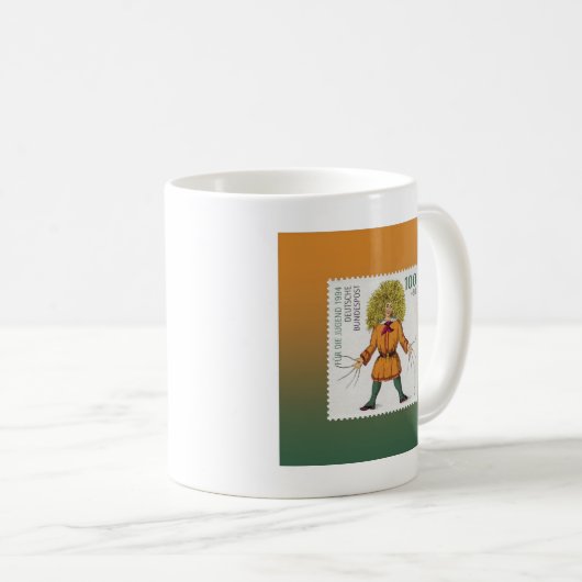"Struwwelpeter" schlechte Lebensgewohnheiten ~ unp Kaffeetasse (VorderseiteRechts)
