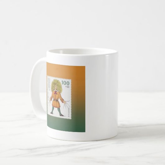 "Struwwelpeter" schlechte Lebensgewohnheiten ~ unp Kaffeetasse (Vorderseite Links)