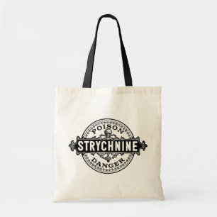 Strychnin Vintag Style Poison Label Tragetasche