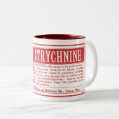 Strychnine-Gift-Tasse Zweifarbige Tasse (VorderseiteRechts)
