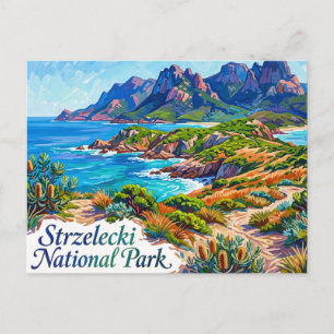 Strzelecki-Nationalpark Australien Postkarte
