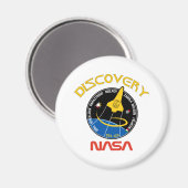STS 120 Discovery Magnet (Vorderseite/Rückseite)