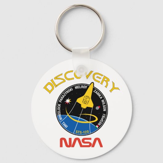 STS 120 Discovery Schlüsselanhänger (Vorderseite)