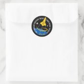STS 120-Mission-Patch Runder Aufkleber (Tasche)