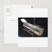 STS-125 Atlantis Hubble Postkarte (Vorne/Hinten)