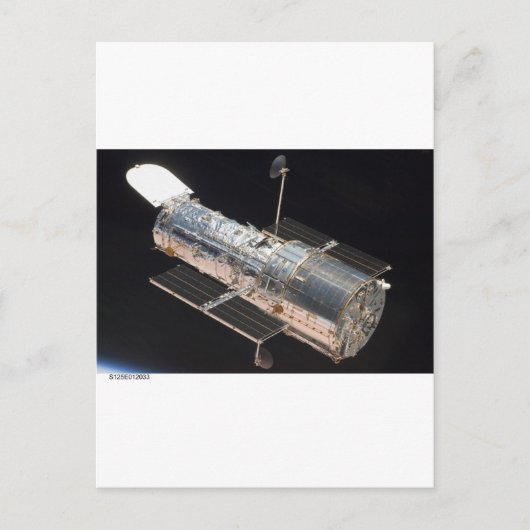 STS-125 Atlantis Hubble Postkarte (Vorderseite)