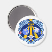 STS-128-Mission-Patch Magnet (Vorderseite/Rückseite)