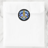 STS-128 RUNDER AUFKLEBER (Tasche)