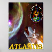 STS 129 Patch Poster (Vorne)