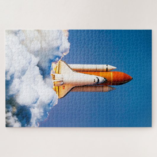 STS-133 Space Shuttle Discovery Start Puzzle (Horizontal)