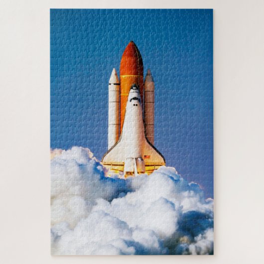 STS-133 Space Shuttle Discovery Start Puzzle (Vertikal)