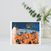 STS-134_Offiziell_Crew_Foto Postkarte (Stehend Vorderseite)