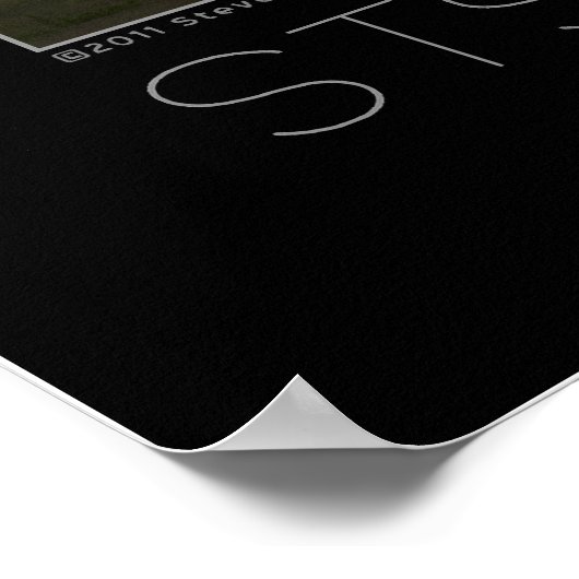 STS-134 Space Shuttle Endeavour Poster (Ecke)