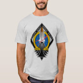 STS 135 Atlantis Endflug T-Shirt (Vorderseite)