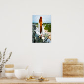 STS-135 Space Shuttle Atlantis Launch Poster (Küche)