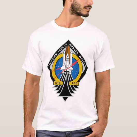STS-135 T-Shirt (Vorderseite)