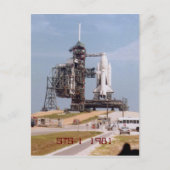 STS-1 1981 Postkarte (Vorderseite)