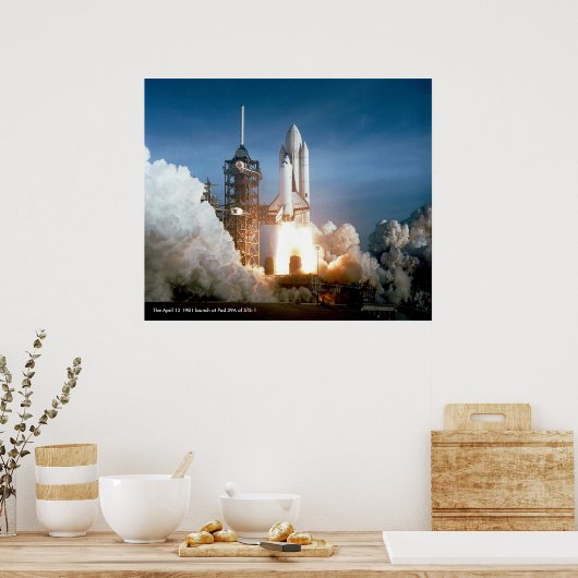 STS-1-Einführung Poster (Küche)