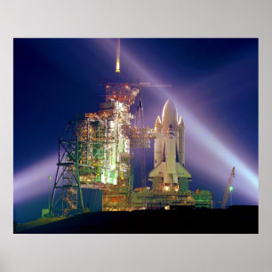 STS-1-Launch Pad A Poster