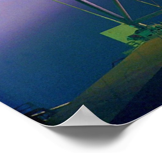 STS-1-Launch Pad A Poster (Ecke)