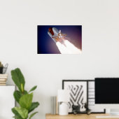 STS-27, Orbiter Atlantis, Liftoff Poster (Heimbüro)