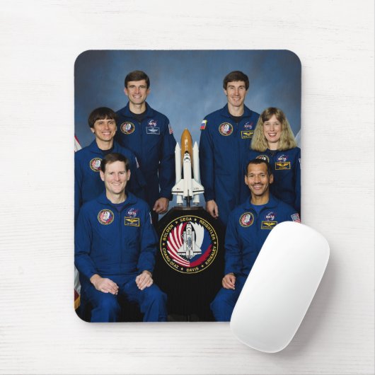 STS-60 MISSION-CREW MOUSEPAD (Mit Mouse)