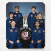 STS-60 MISSION-CREW MOUSEPAD (Vorne)
