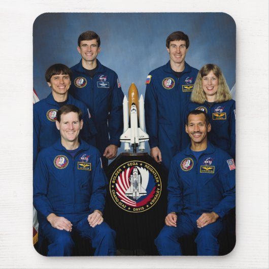 STS-60 MISSION-CREW MOUSEPAD (Vorne)