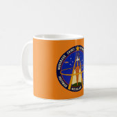 Sts-61-Mission-Patch Kaffeetasse (Vorderseite Links)