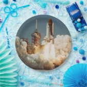 STS-6-Shuttle-Start Pappteller (Party)