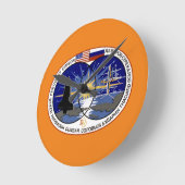 STS-71 RUNDE WANDUHR (Winkel)