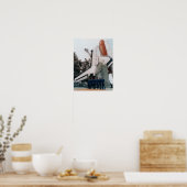 STS-77 Crewmitgliedern Pose mit Shuttle Endeavor Poster (Küche)